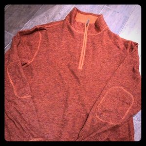 MENS orange sweater